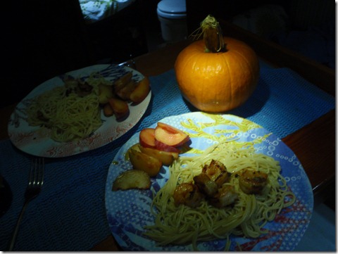 Grilled Shrimp Pasta by Velocir