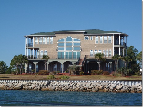 Houses Along the ICW by Velocir