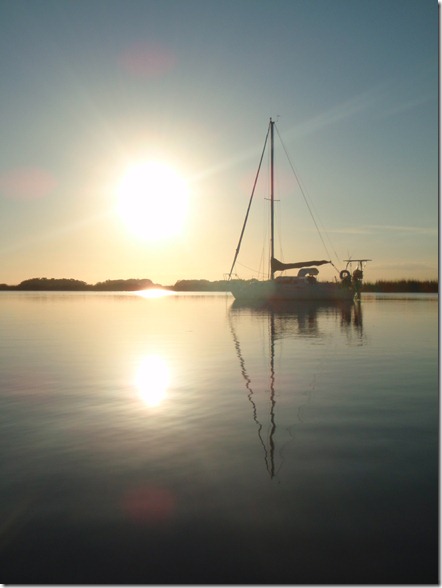 Albin Vega Velocir in Frederica River