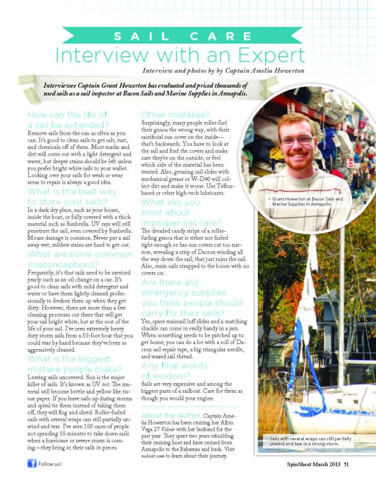 Sail Care SpinSheet March 2013 x